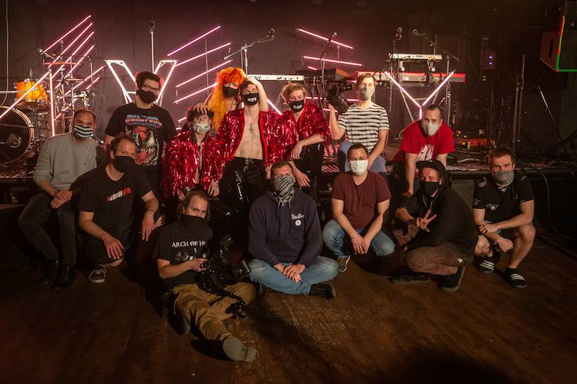 Publikum žádné, energie plno. Mydy zahráli v Rock Café