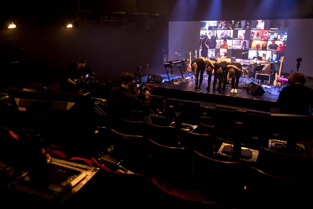 Tata Bojs vytvořili v Celetné hudebně-vizuální online prostor