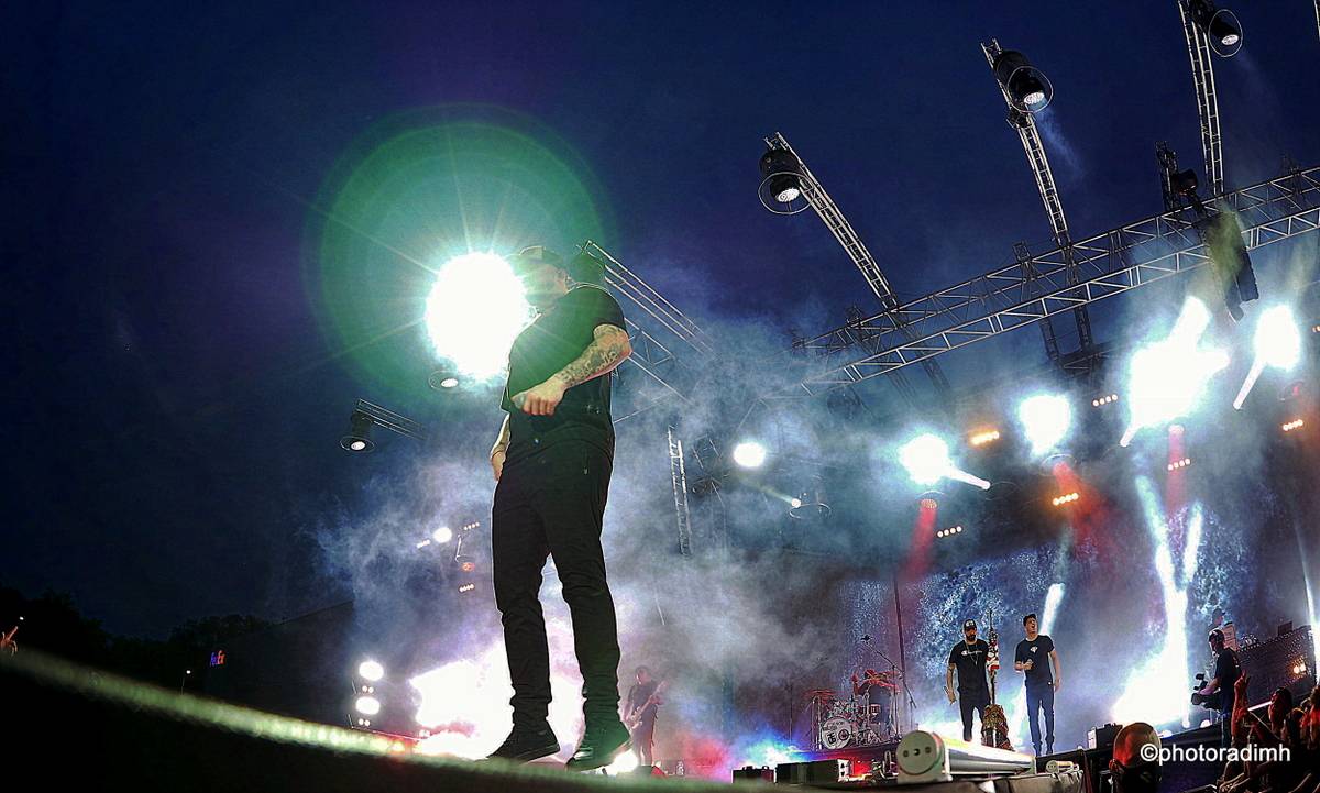 Marpo předvedl v Ostravě unikátní show. Koncert se konal uvnitř i venku