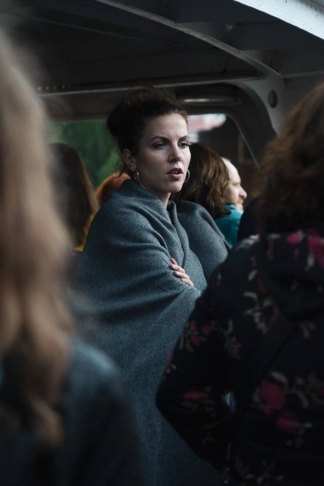 Michal Hrůza vyplul na Vltavu. Na lodi Odra pobavil fanoušky