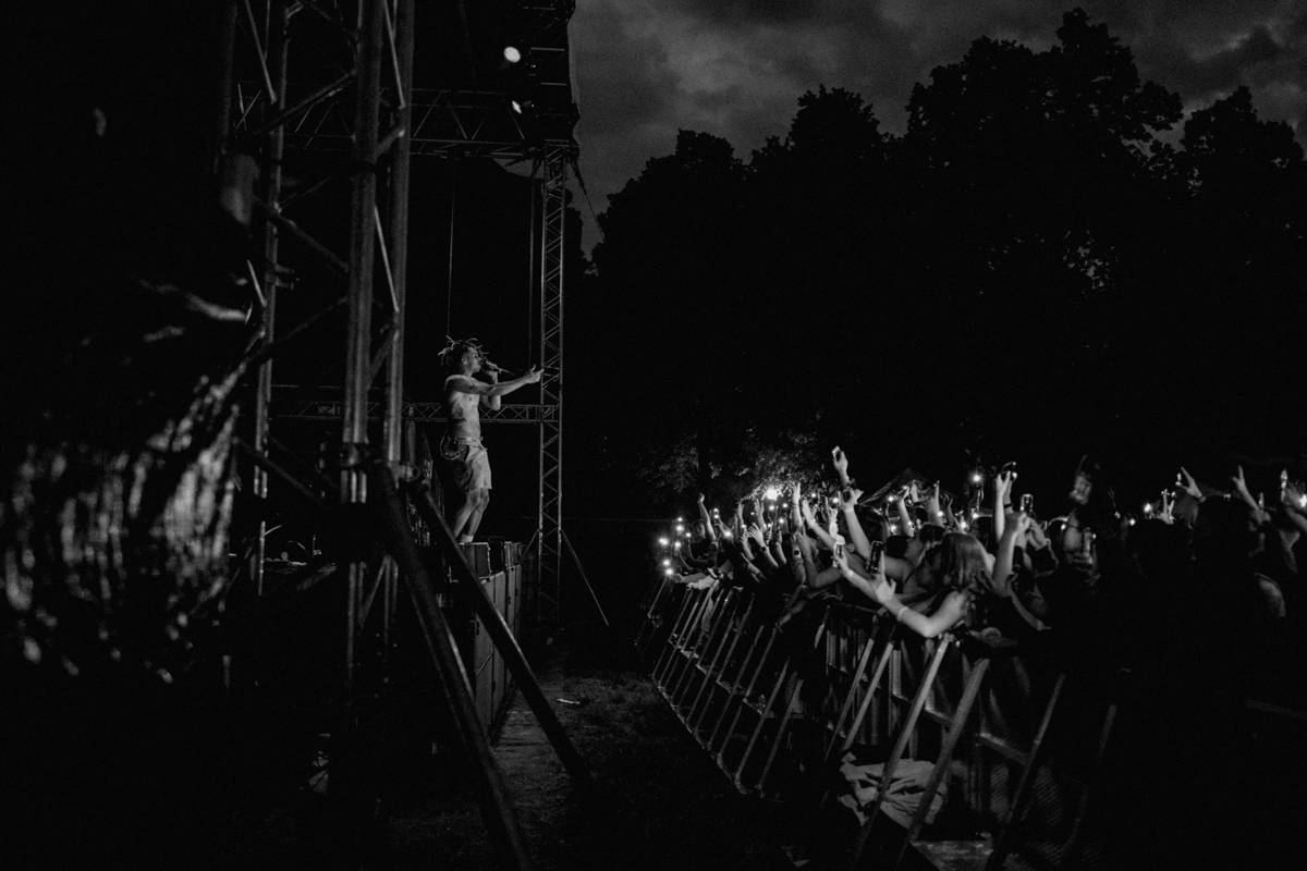 Ben Cristovao vystoupil v rámci Lucerna Music Bar Open Air na pražském Výstavišti