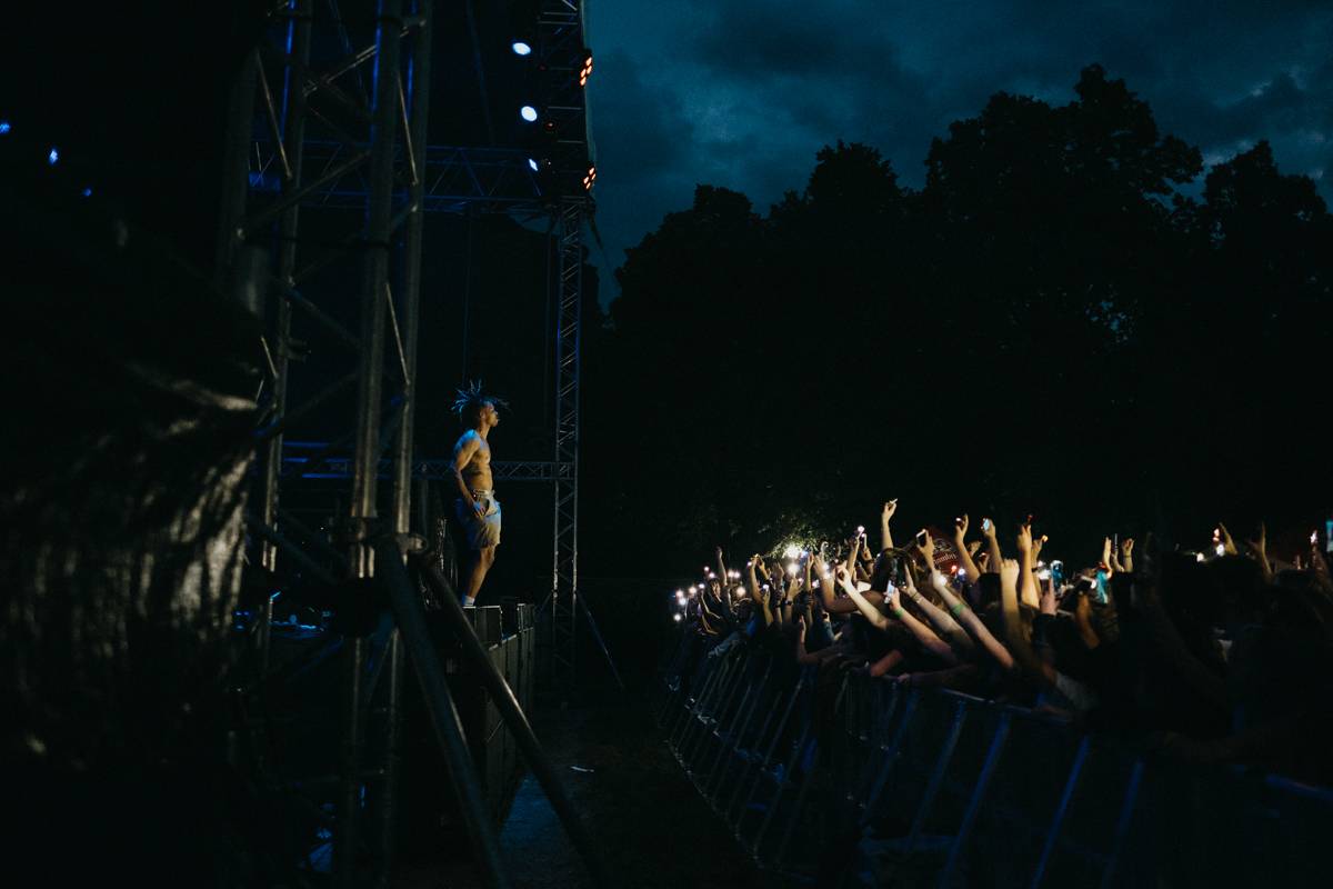 Ben Cristovao vystoupil v rámci Lucerna Music Bar Open Air na pražském Výstavišti