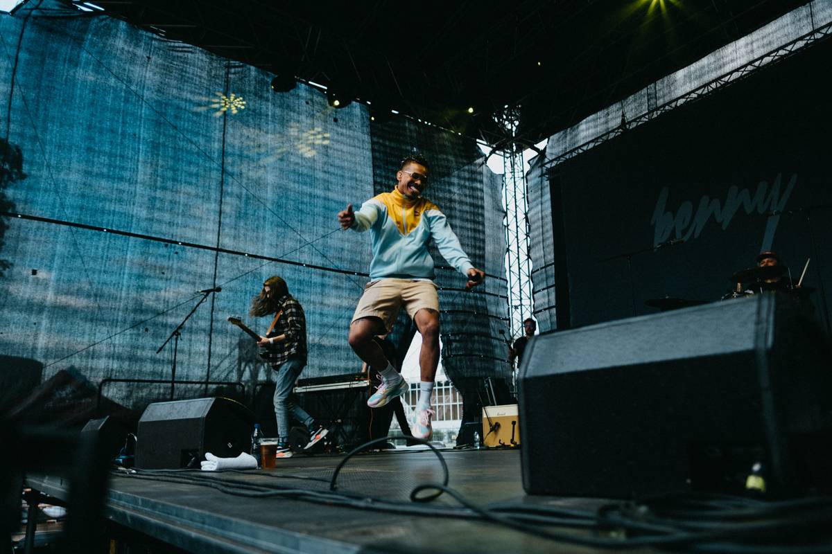 Ben Cristovao vystoupil v rámci Lucerna Music Bar Open Air na pražském Výstavišti