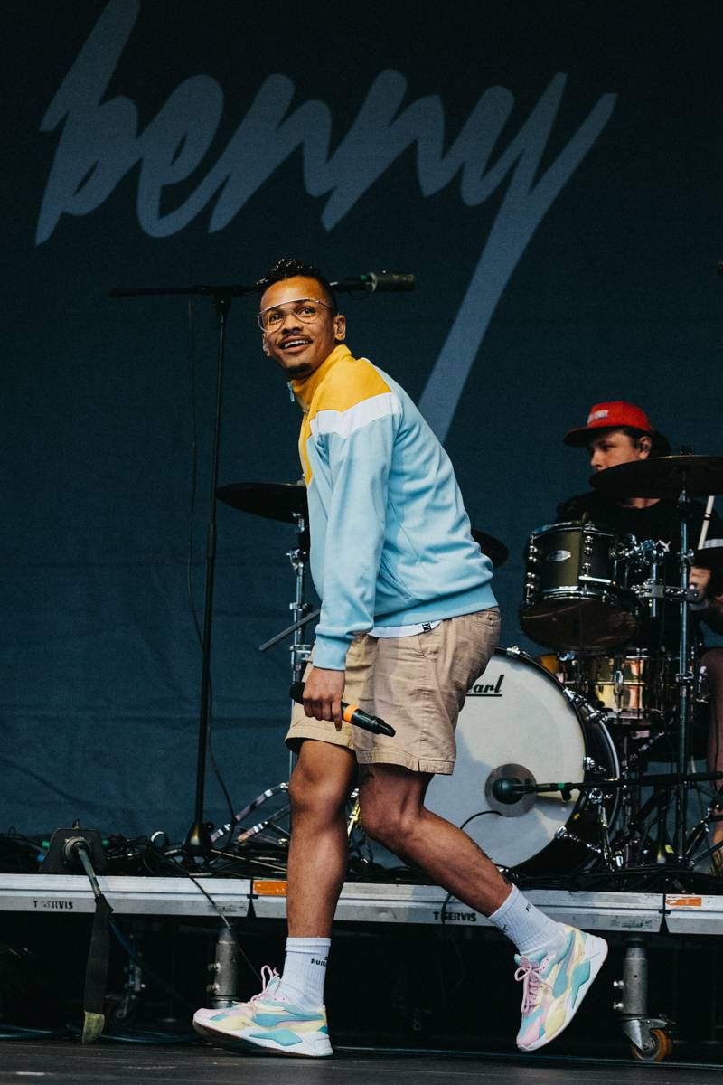 Ben Cristovao vystoupil v rámci Lucerna Music Bar Open Air na pražském Výstavišti