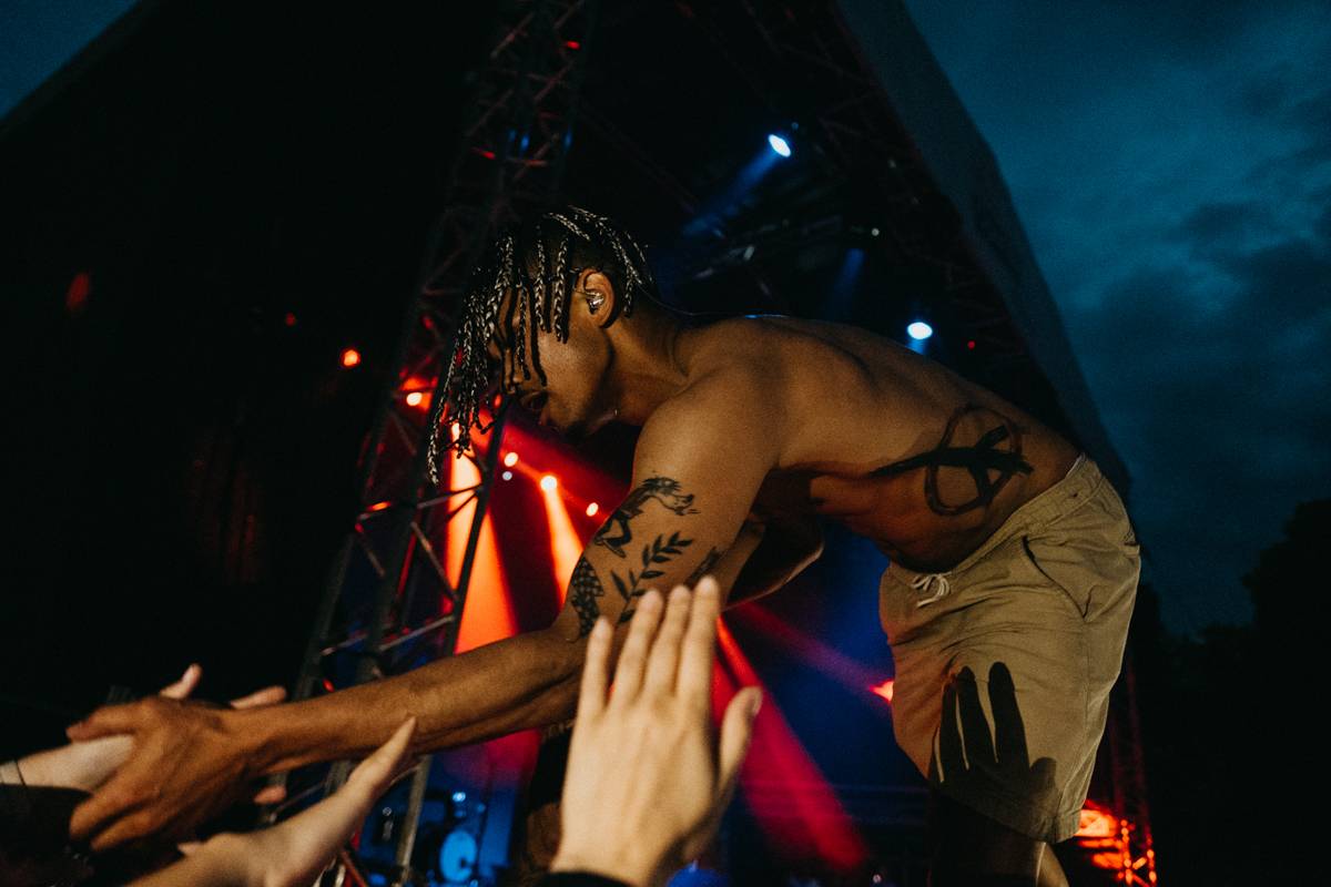 Ben Cristovao vystoupil v rámci Lucerna Music Bar Open Air na pražském Výstavišti