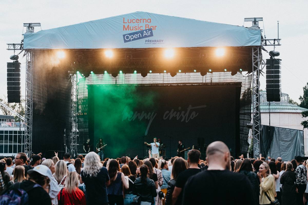 Ben Cristovao vystoupil v rámci Lucerna Music Bar Open Air na pražském Výstavišti