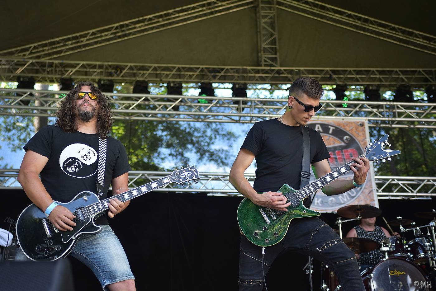 V Manětíně se toho nebáli. Zahráli Harlej, Doga, Debustrol a mnozí další 