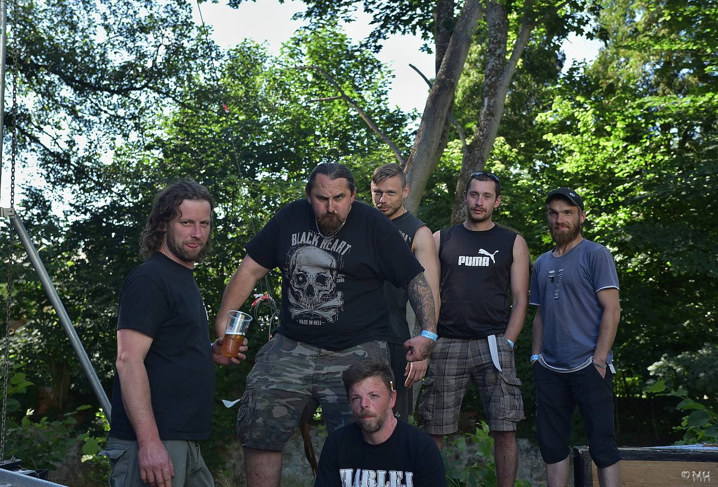 V Manětíně se toho nebáli. Zahráli Harlej, Doga, Debustrol a mnozí další 