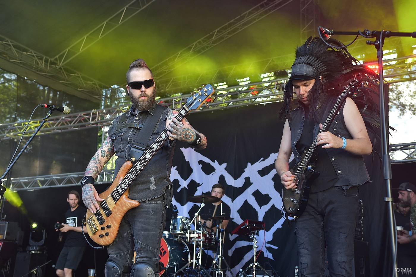 V Manětíně se toho nebáli. Zahráli Harlej, Doga, Debustrol a mnozí další 