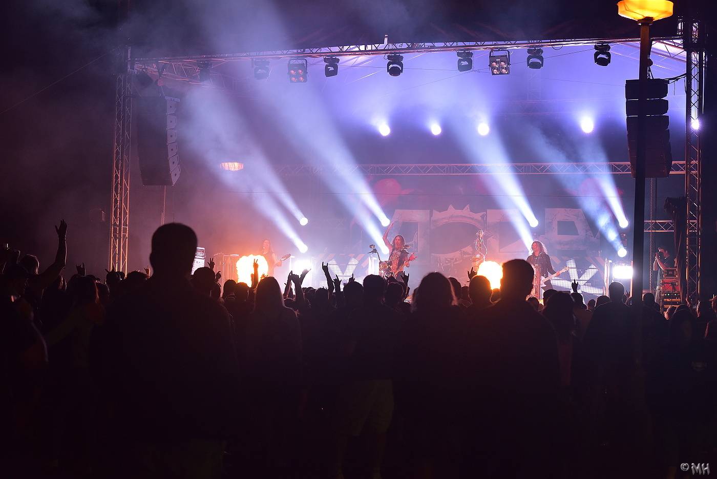 V Manětíně se toho nebáli. Zahráli Harlej, Doga, Debustrol a mnozí další 