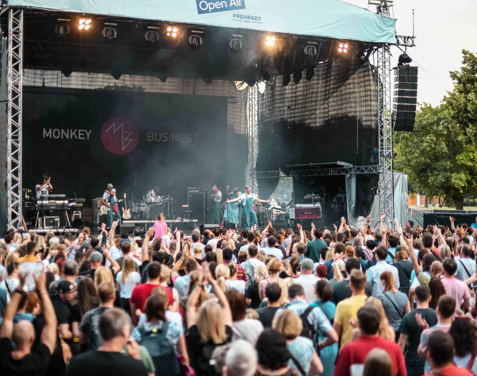 Monkey Business bavili pražské Výstaviště. S fanoušky oslavili dvacetiny