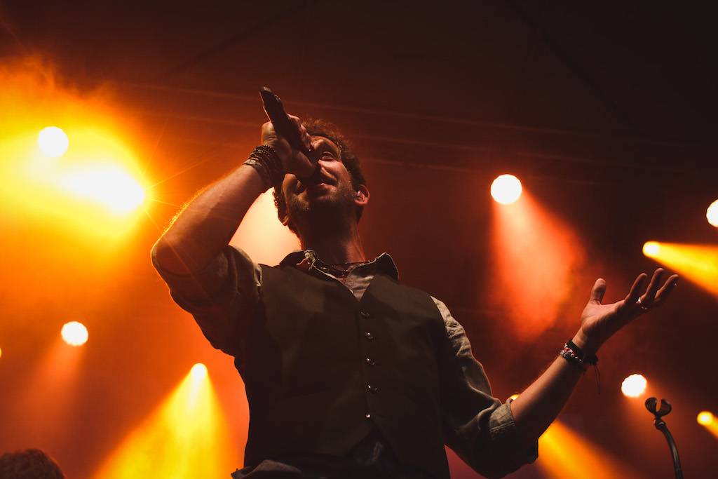 Jelen rozezněl Žižkov. S Kateřinou Marií Tichou zazpívali své největší hity