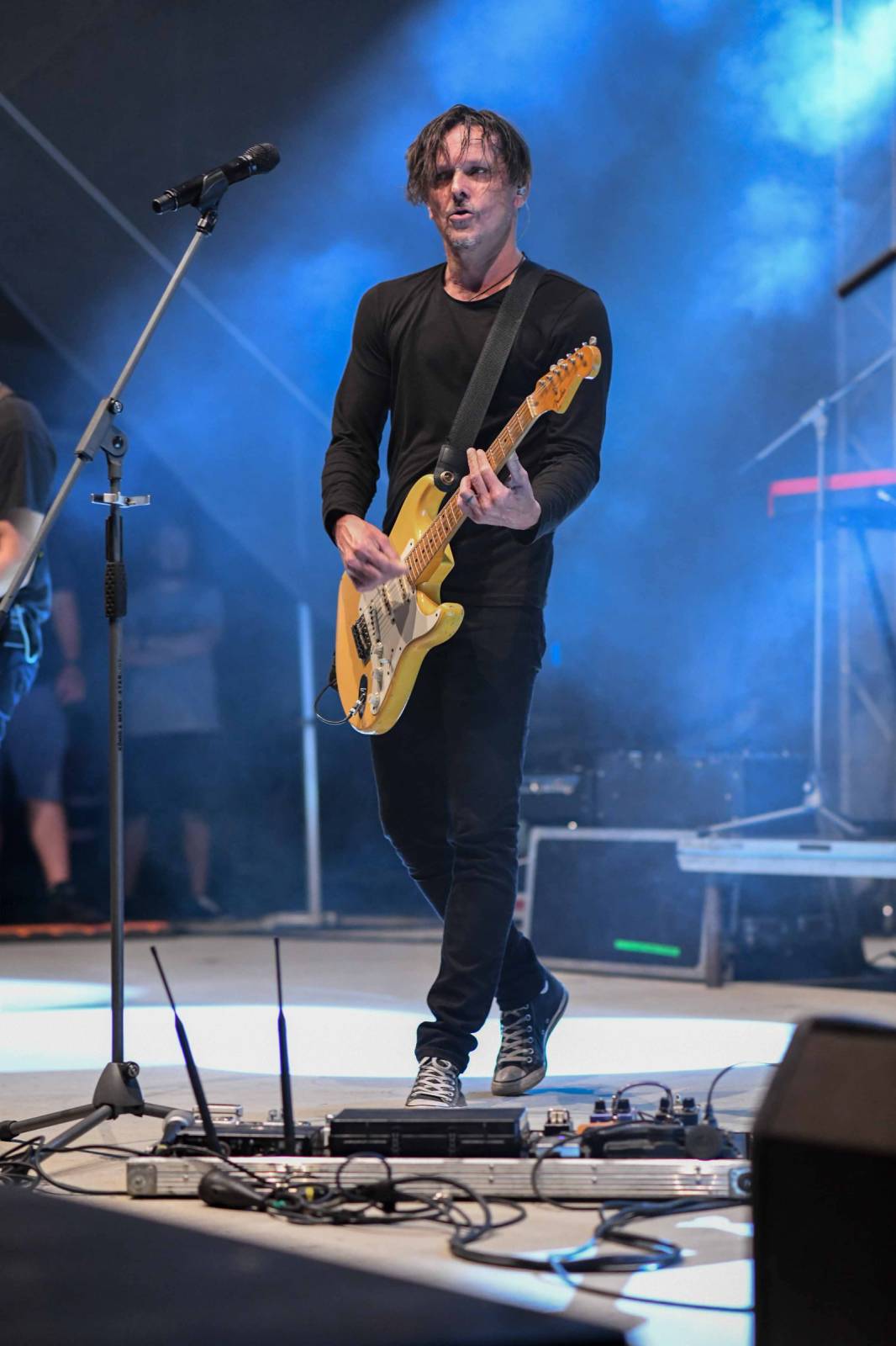 My máme rádi víno, hřmělo mikulovským amfiteátrem. Chinaski jedou napříč republikou