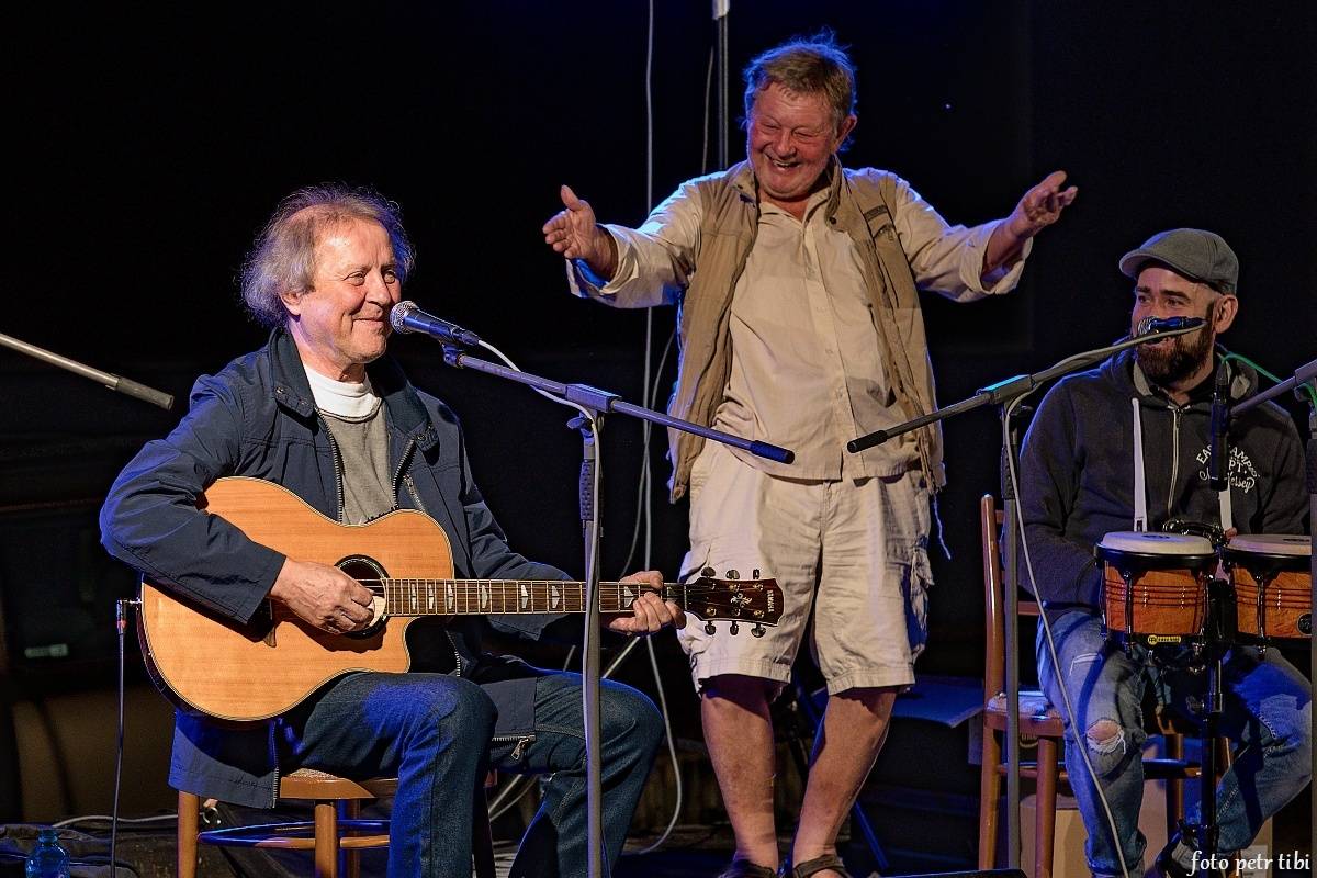 Vladimír Merta s Lubošem Pospíšilem zpříjemnili českobudějovickým příznivcům večer 