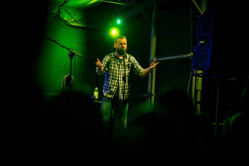 Poprvé doma. David Stypka vystoupil v rodné Dobré