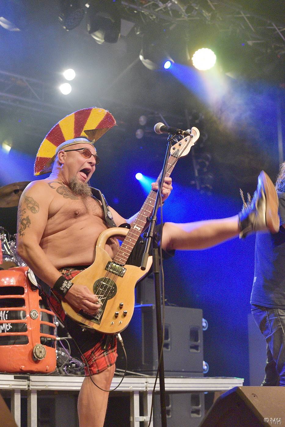 Visací zámek vsedě, tomu se říká známka punku