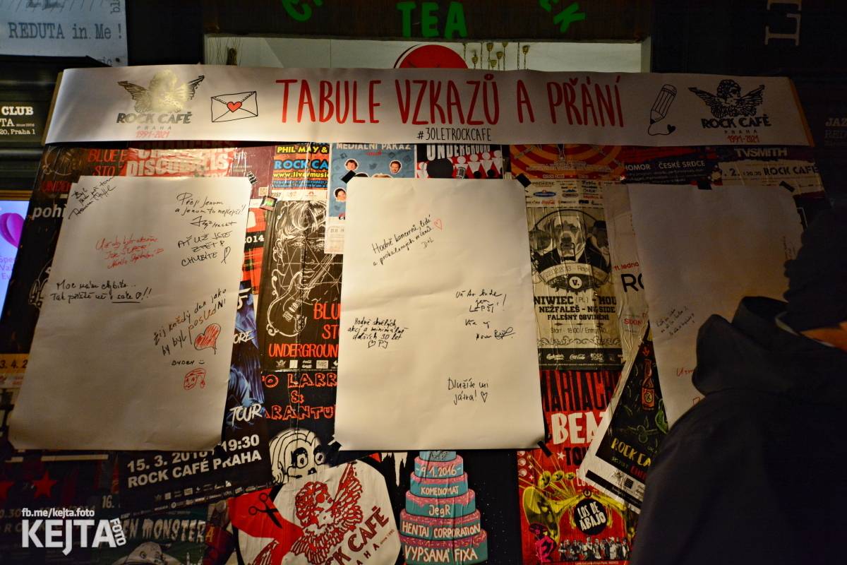 Rock Café oslavilo své třicátiny Narozeninovým okénkem