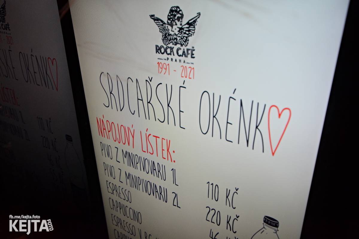Rock Café oslavilo své třicátiny Narozeninovým okénkem
