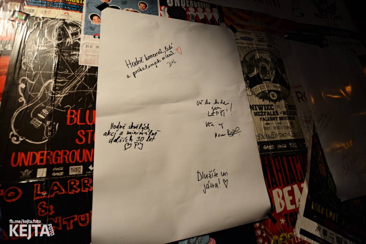 Rock Café oslavilo své třicátiny Narozeninovým okénkem