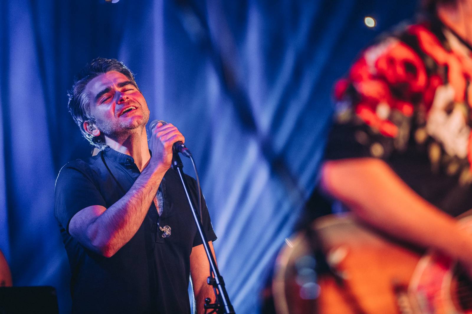 Bohatý program včetně studia Ligy mistrů. Streamovaný koncert Kryštof byl plnohodnotnou show