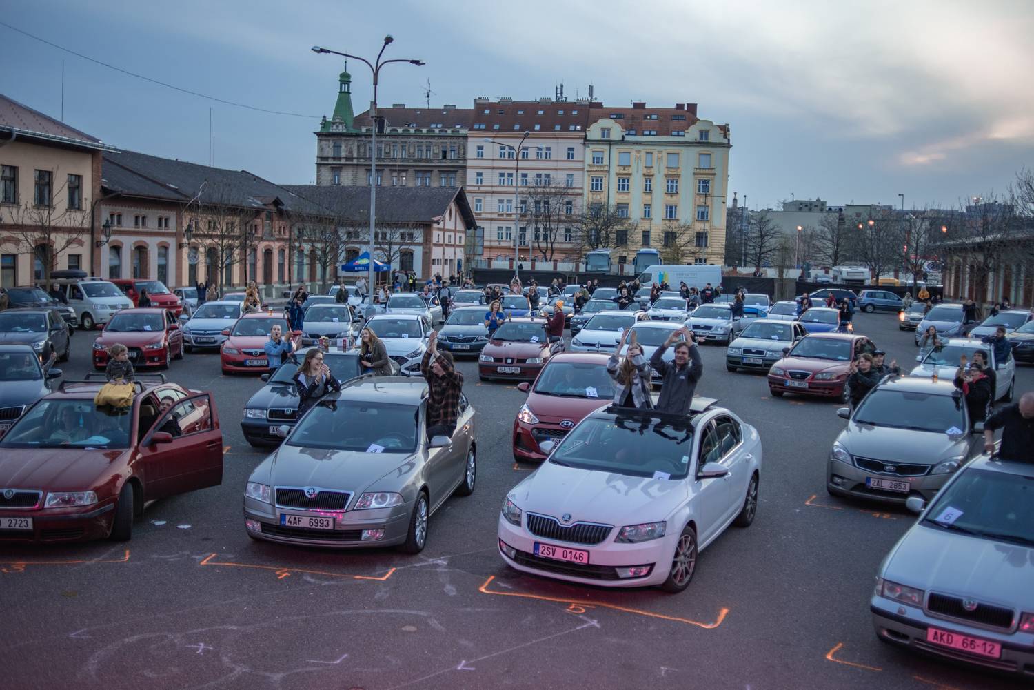 Vypsaná fiXa na Artparkingu rozhoupala auta a přivezla skvělou atmosféru