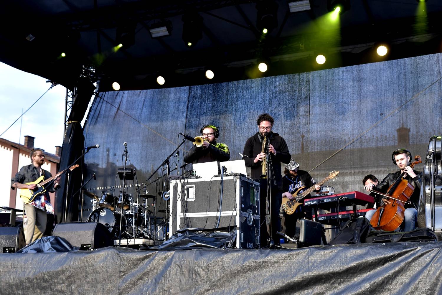 Mezinárodní den jazzu oslavili koncertem v Holešovicích Ochepovsky Project a 7krát3