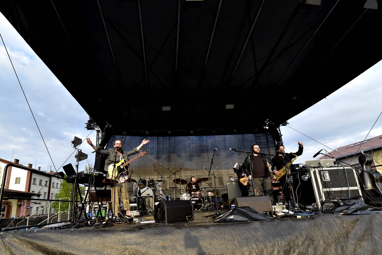 Mezinárodní den jazzu oslavili koncertem v Holešovicích Ochepovsky Project a 7krát3