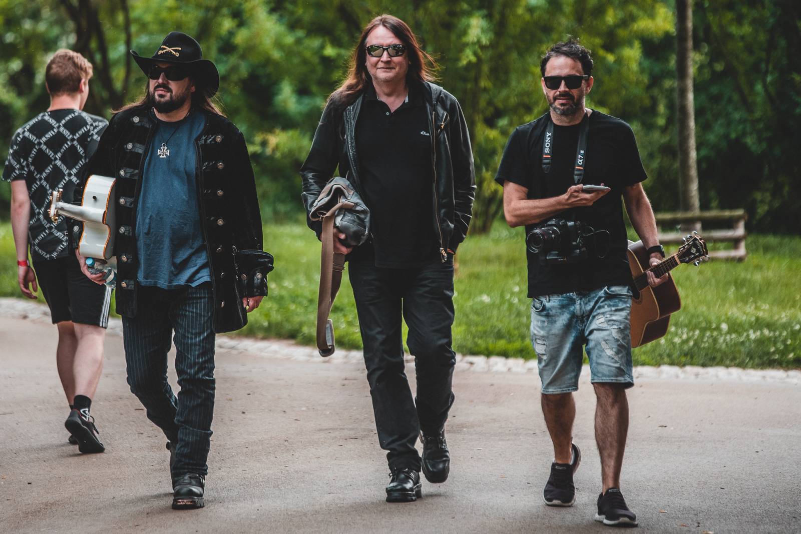 Lucie odehrála utajený minikoncert v Riegrových sadech