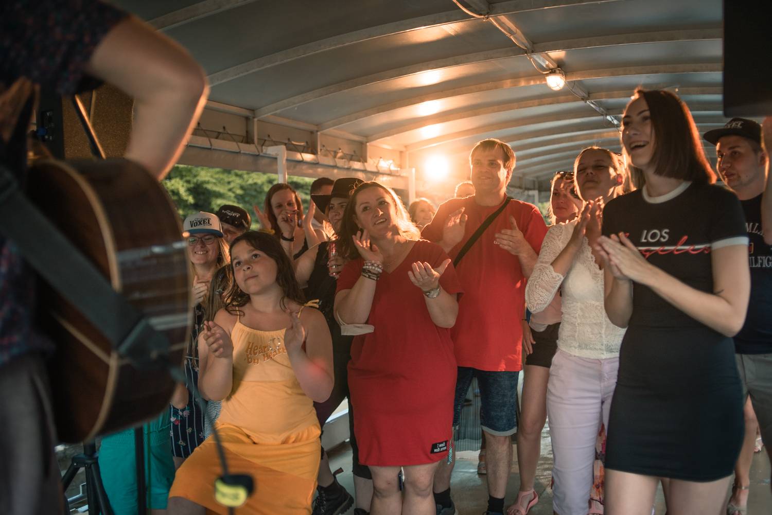 Voxel rozhoupal palubu lodi, zazpíval i dosud nevydanou píseň