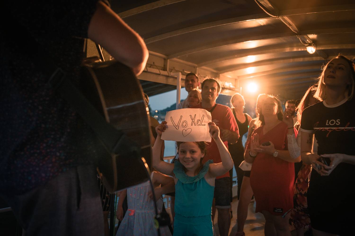 Voxel rozhoupal palubu lodi, zazpíval i dosud nevydanou píseň