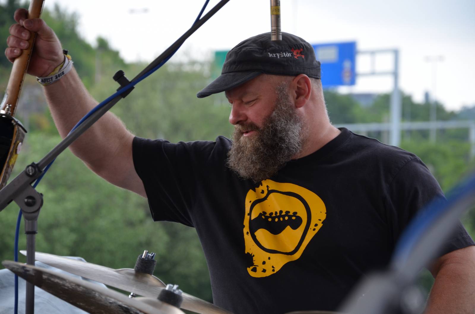 Mňága a Žďorp vyplula na Vltavu, Petr Fiala rozhoupal loď smíchem