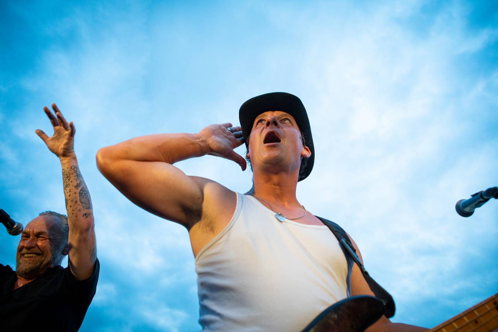 Krucipüsk odehráli dvojkoncert na Vltavě v nové sestavě