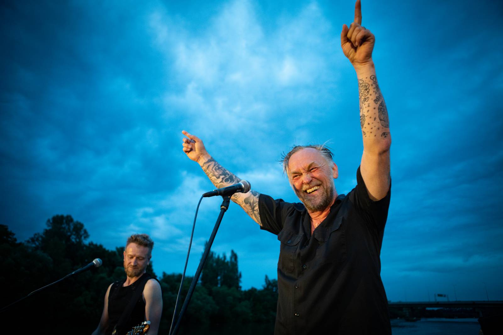 Krucipüsk odehráli dvojkoncert na Vltavě v nové sestavě