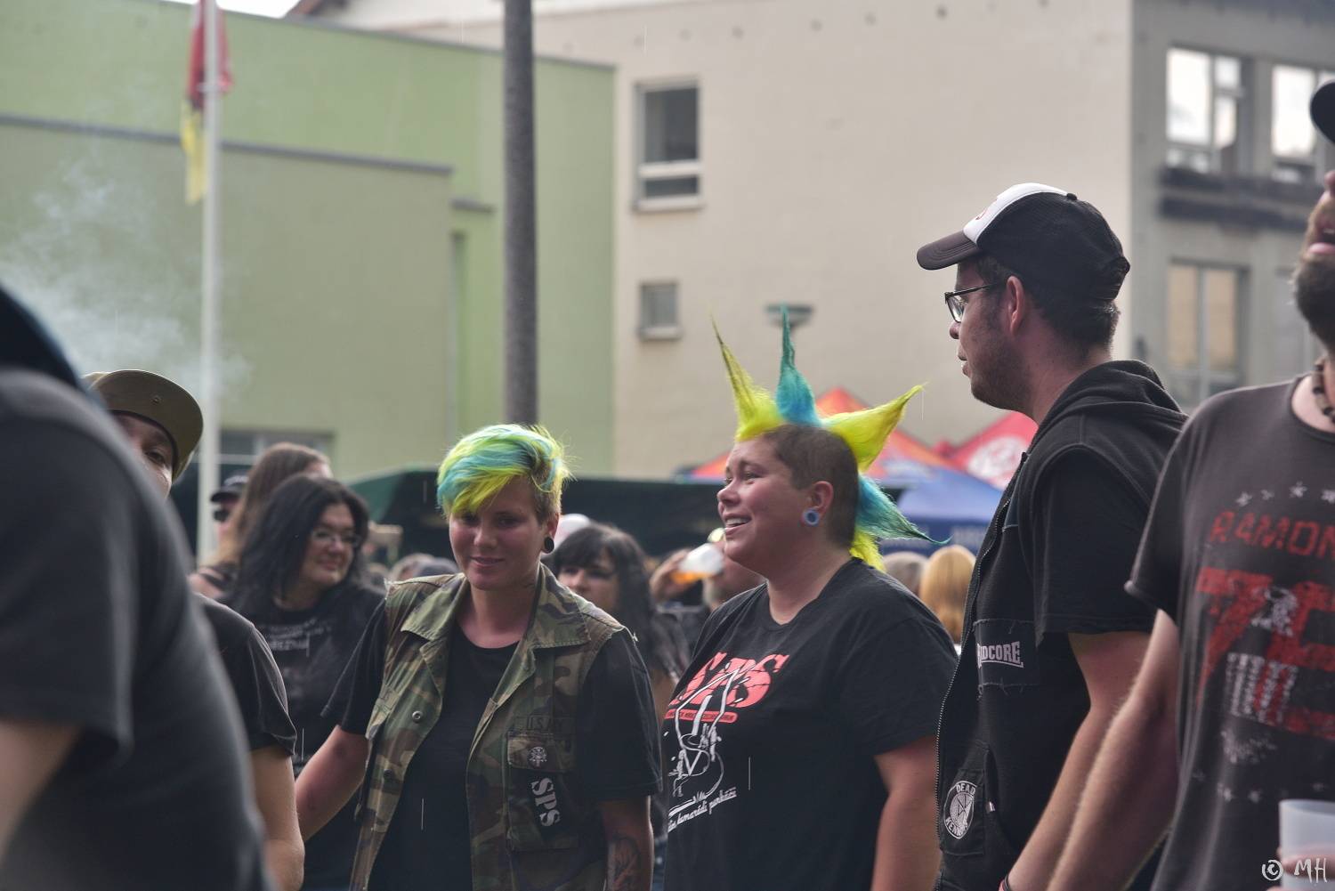 Manětín v sobotu ovládli rockeři. Zahráli Arakain, Krucipüsk, Gaia Mesiah nebo Cocotte Minute