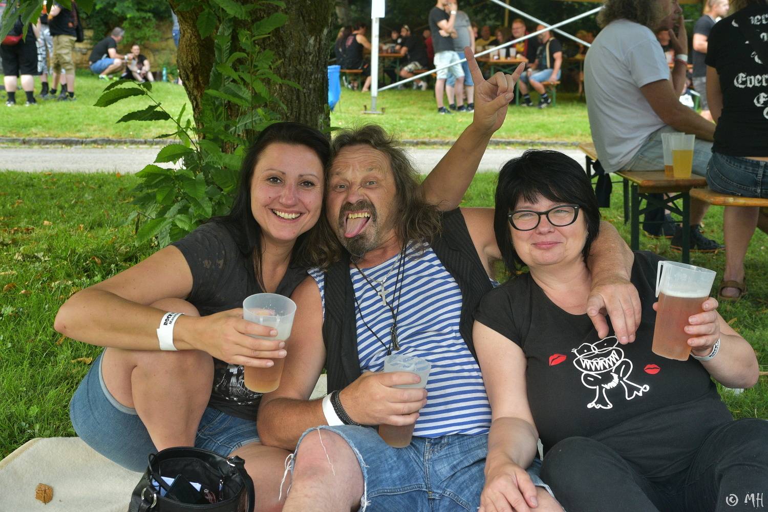 Manětín v sobotu ovládli rockeři. Zahráli Arakain, Krucipüsk, Gaia Mesiah nebo Cocotte Minute