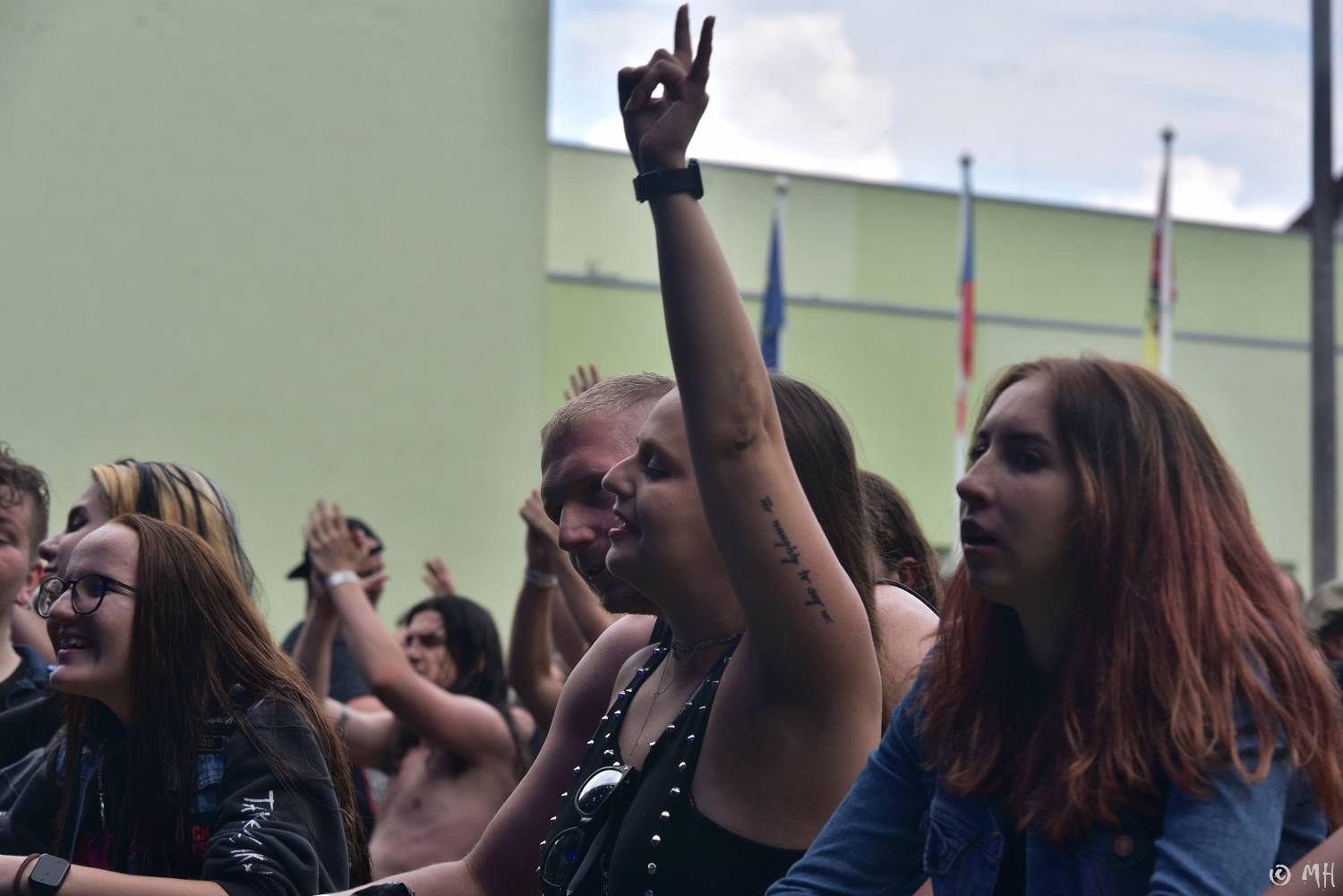 Manětín v sobotu ovládli rockeři. Zahráli Arakain, Krucipüsk, Gaia Mesiah nebo Cocotte Minute