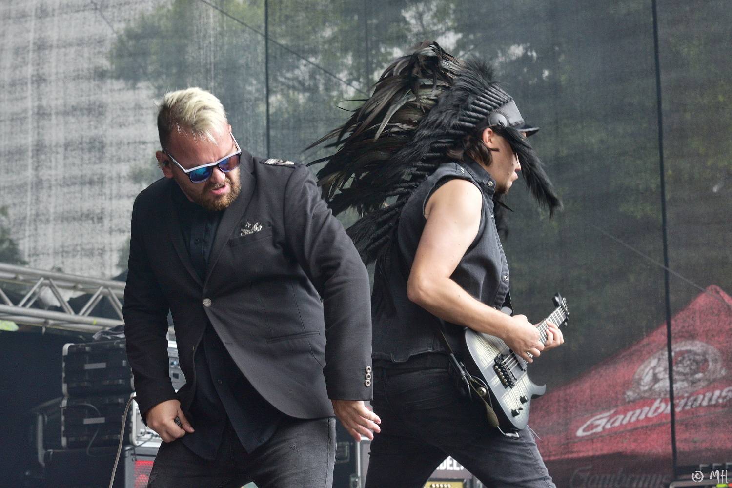 Manětín v sobotu ovládli rockeři. Zahráli Arakain, Krucipüsk, Gaia Mesiah nebo Cocotte Minute