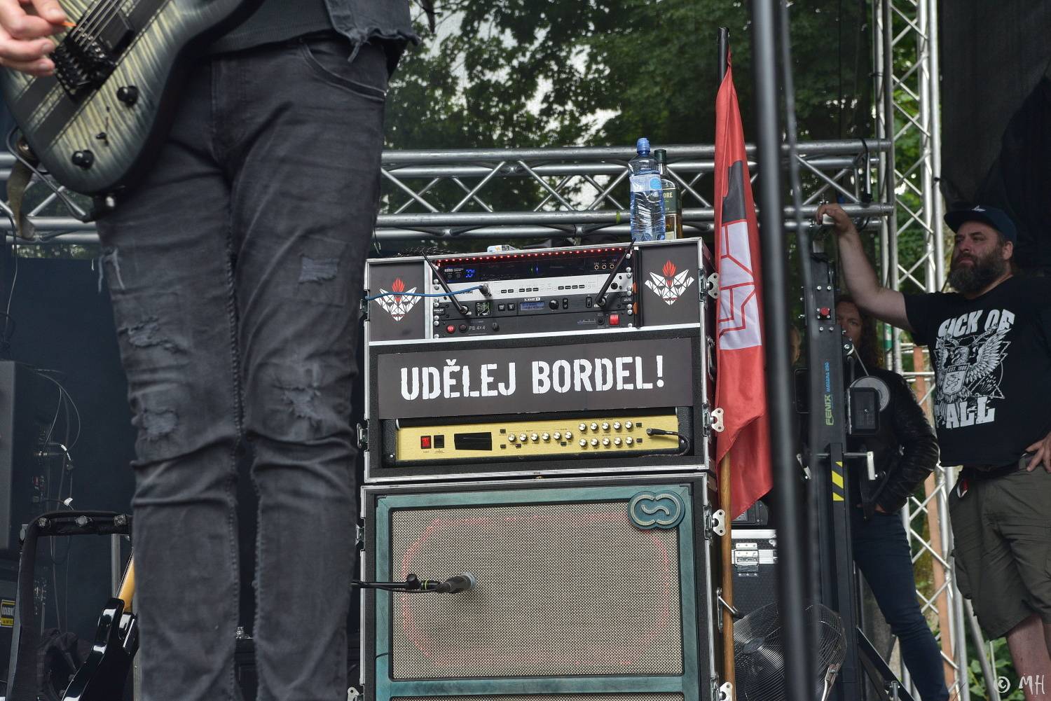 Manětín v sobotu ovládli rockeři. Zahráli Arakain, Krucipüsk, Gaia Mesiah nebo Cocotte Minute