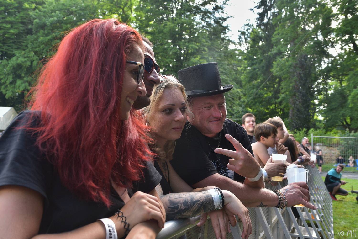 Manětín v sobotu ovládli rockeři. Zahráli Arakain, Krucipüsk, Gaia Mesiah nebo Cocotte Minute