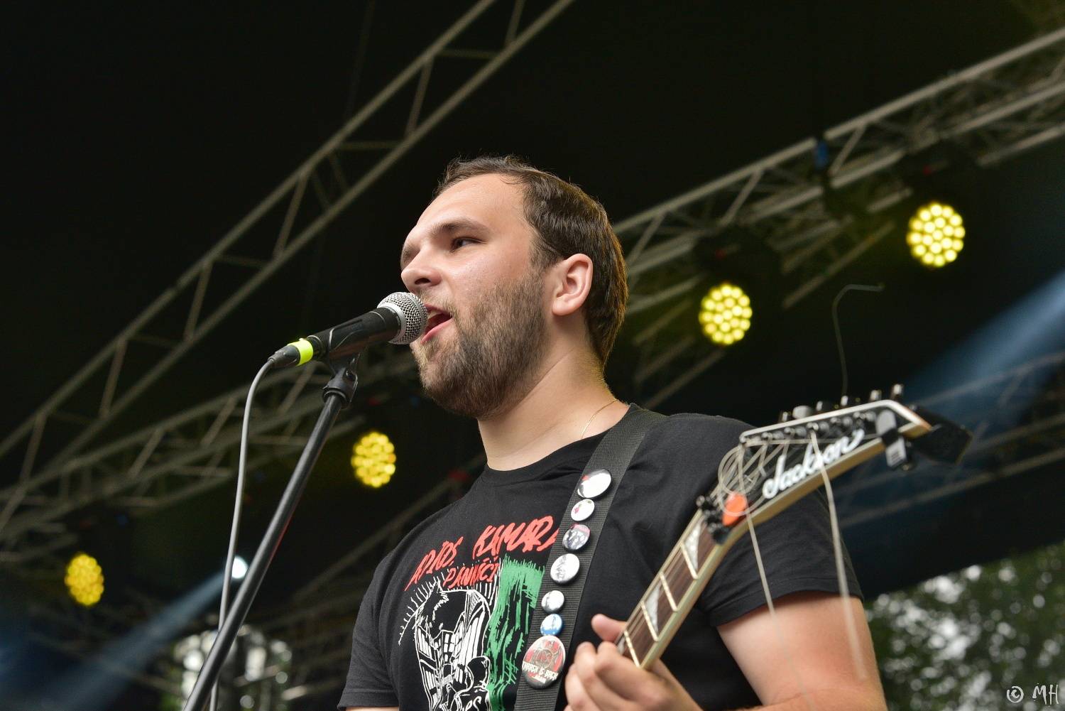 Manětín v sobotu ovládli rockeři. Zahráli Arakain, Krucipüsk, Gaia Mesiah nebo Cocotte Minute