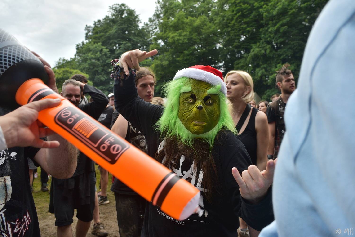 Manětín v sobotu ovládli rockeři. Zahráli Arakain, Krucipüsk, Gaia Mesiah nebo Cocotte Minute