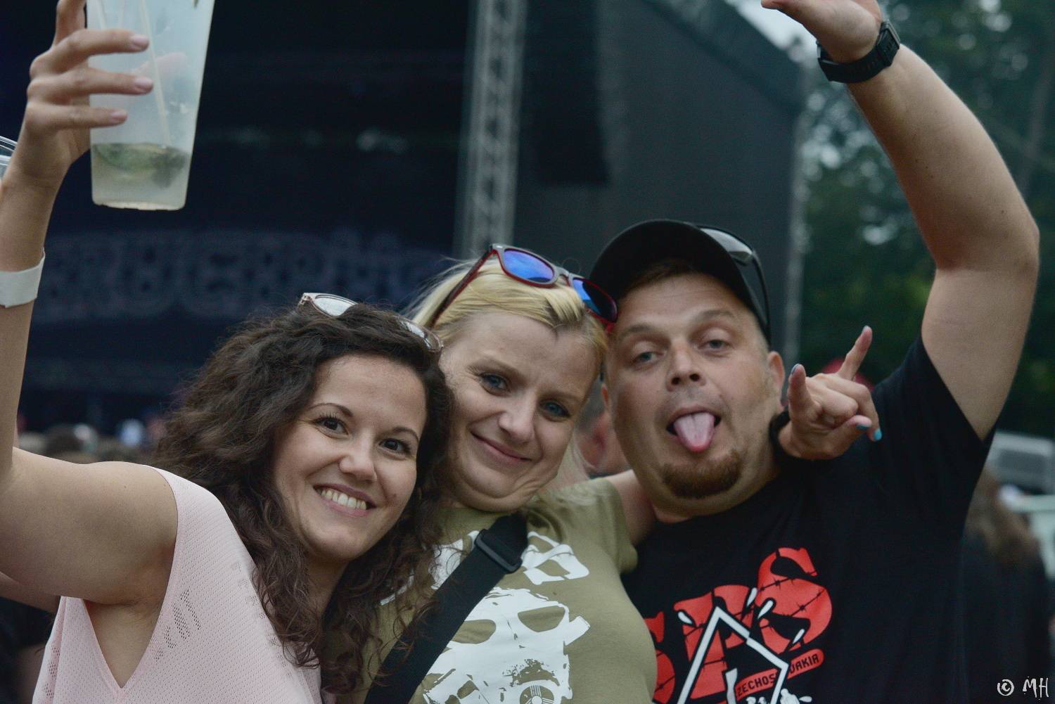 Manětín v sobotu ovládli rockeři. Zahráli Arakain, Krucipüsk, Gaia Mesiah nebo Cocotte Minute