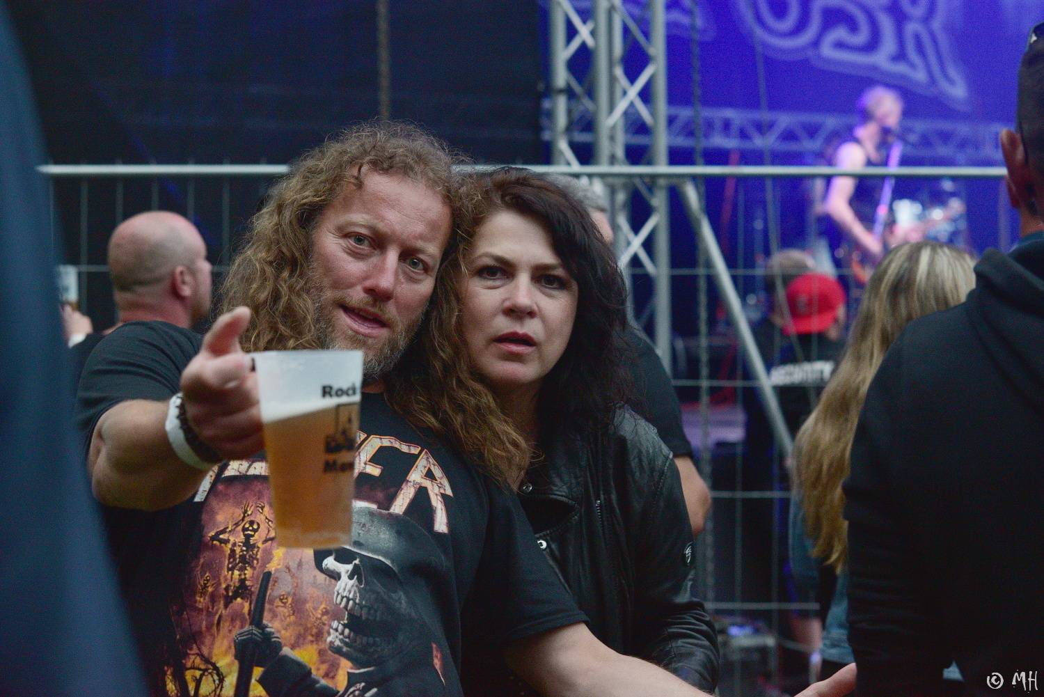 Manětín v sobotu ovládli rockeři. Zahráli Arakain, Krucipüsk, Gaia Mesiah nebo Cocotte Minute