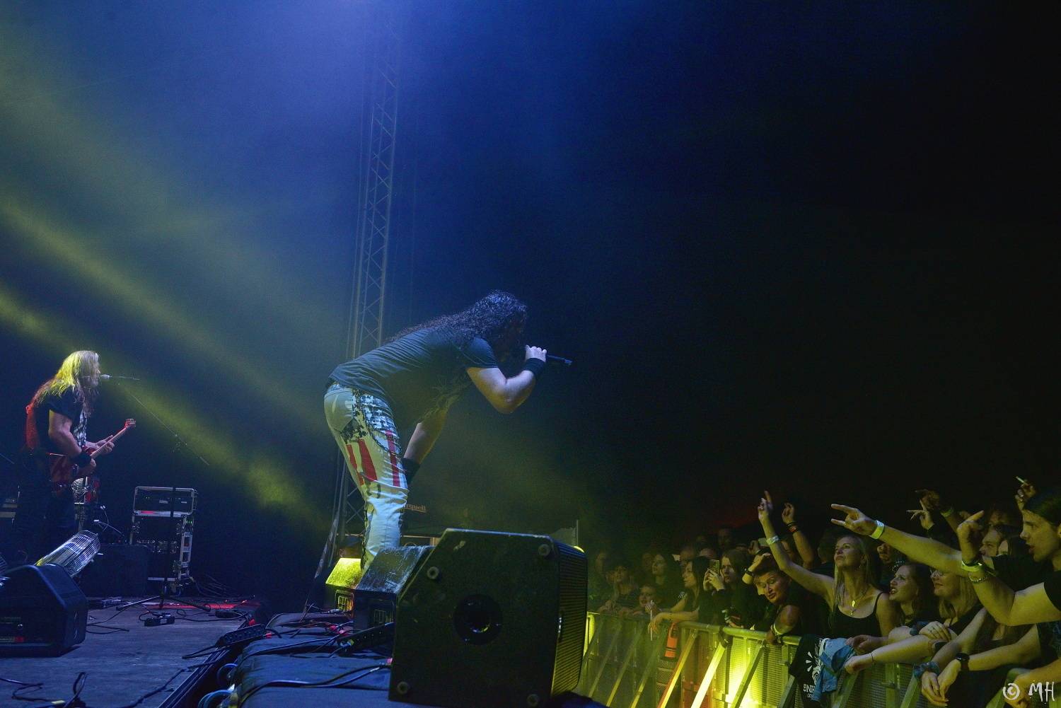 Manětín v sobotu ovládli rockeři. Zahráli Arakain, Krucipüsk, Gaia Mesiah nebo Cocotte Minute