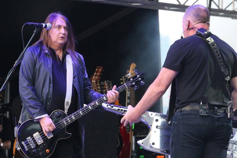 V Mikulově se dotkli Lucie. Kapela zahrála své největší hity, na koncert přijel i Leoš Mareš