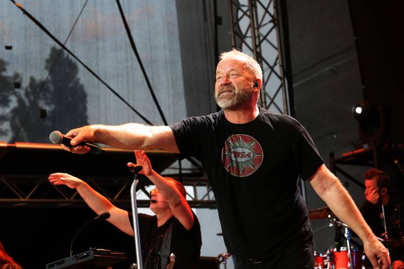 V Mikulově se dotkli Lucie. Kapela zahrála své největší hity, na koncert přijel i Leoš Mareš