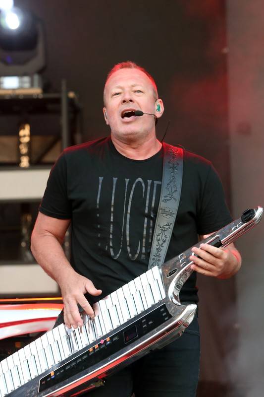 V Mikulově se dotkli Lucie. Kapela zahrála své největší hity, na koncert přijel i Leoš Mareš