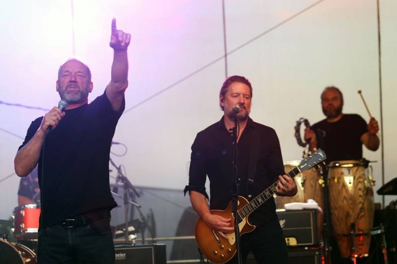 David Koller dohlížel nad pitným režimem fanoušků