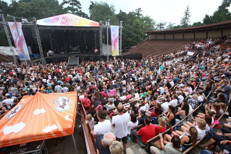 Kryštof zakončili putování po jižní Moravě ve strážnickém amfiteátru