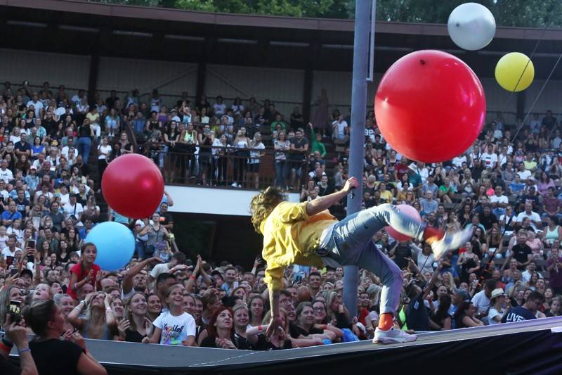 Kryštof zakončili putování po jižní Moravě ve strážnickém amfiteátru